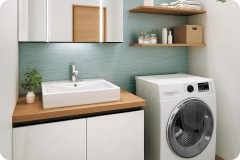 洗面化粧台の画像