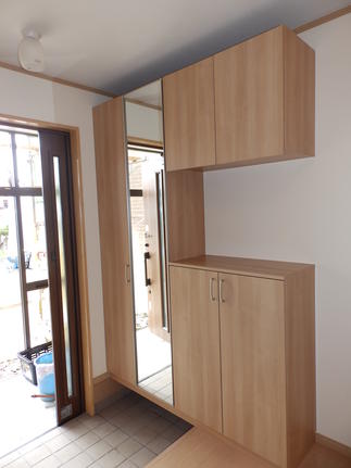 玄関収納コンポ