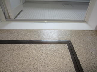 浴室出入口の段差解消