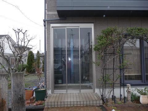 ｎ様邸風除室設置工事 十和田市