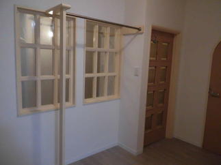 レトロな内玄関周り