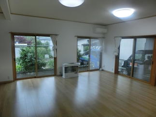 開放感のあるリビング