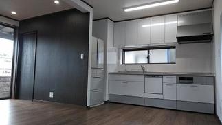 キッチンは1階へお引越し