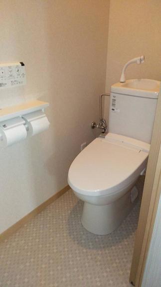 施工後のトイレ