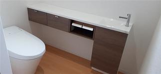 0.75坪のゆったりトイレ