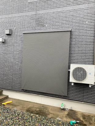 大仙市　LIXILスタイルシェード設置工事