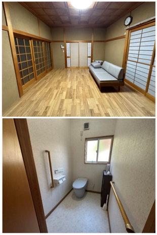 住宅改修工事(居間・トイレ)