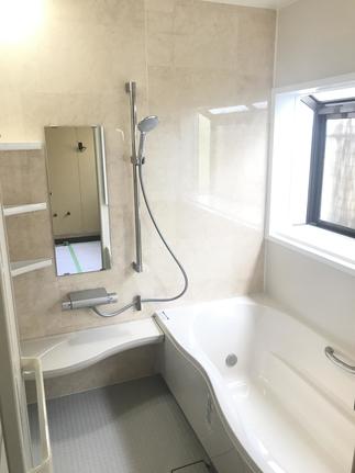 タイルのお風呂からユニットバスへ