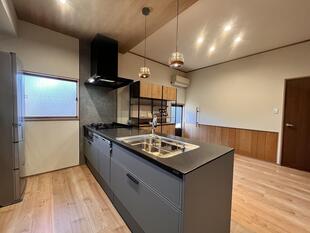 【坂東市】お部屋の広さはそのまま､とても素敵なダイニングキッチンとなりました。