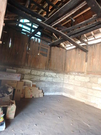 納屋　内部～着工前～