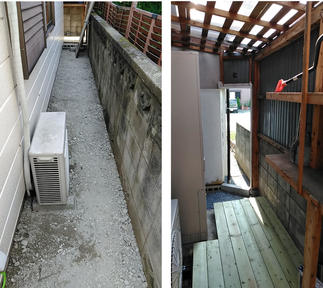 外回り【施工後】