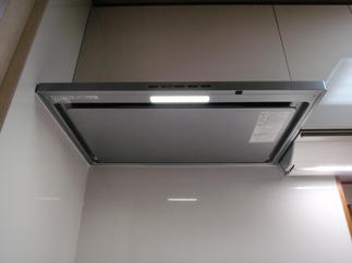 清掃性の良いレンジフード