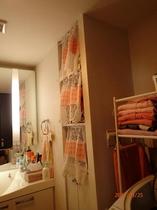 洗面化粧台交換前