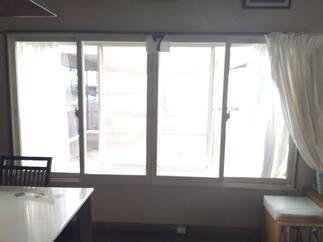 リビング東窓インプラス設置