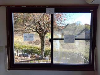 リビング東窓インプラス設置