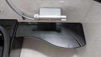 お掃除で取外しが可能な大型カウンター採用