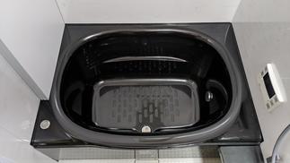 高断熱浴槽採用で4時間経過しても湯温2.5度程しか下がりません。