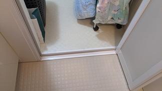 浴室入り口のバリアフリー