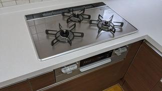 新型のガスコンロ