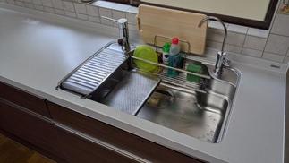 ２段式のシンクで使いやすく