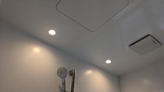 LEDダウンライト照明採用