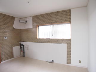 キッチン設置前