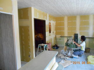 クロス施工状況