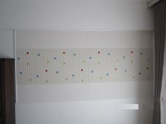 エコカラットを貼って、室内リフレッシュ