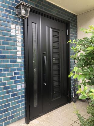 築40年の玄関ﾘﾌｫｰﾑ