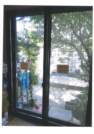 内窓を付けて断熱効果アップです。