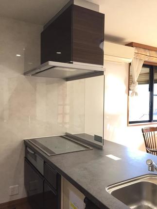 レンジフード施工後