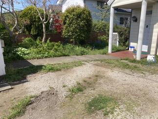 Before　玄関アプローチ