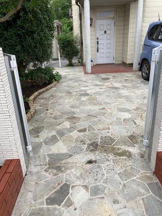 After　玄関アプローチ