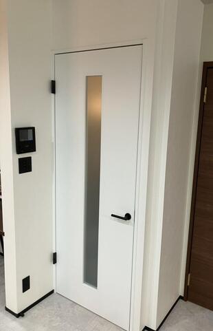 リビング階段間仕切り工事