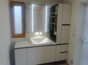 洗面台改修工事ルミシス