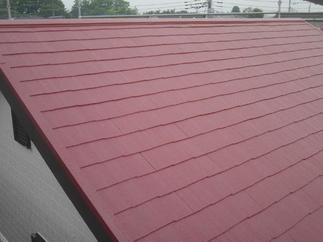 屋根リフォーム　施工後