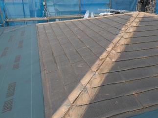 施工中の様子①