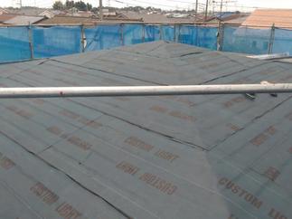 施工中の様子②