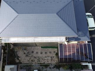 施工後（ベランダ屋根）