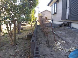 施工前（東側）