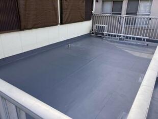 八潮市　バルコニー防水シート工事