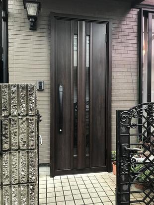 1日で日差しの入る明るい玄関に♪