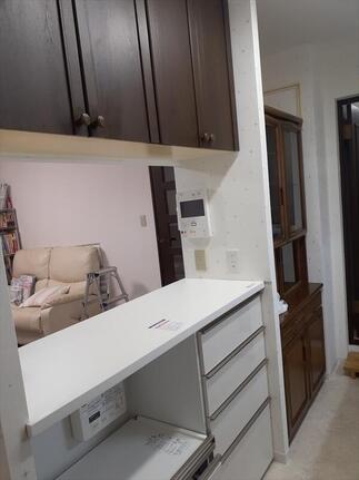 キッチンの収納が充実