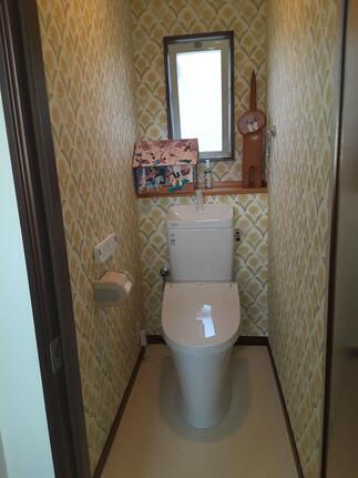 シンプルで快適なトイレに