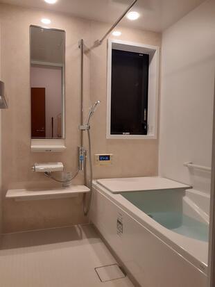 浴室工事(狭山市)　清掃性・断熱性アップの快適お風呂