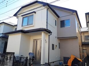 外壁塗装(川越市)　耐久性と仕上がりに納得の、屋根・外壁塗装工事