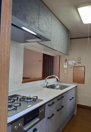 キッチン工事(川越市)　デザインと機能性に奥様が納得のキッチン