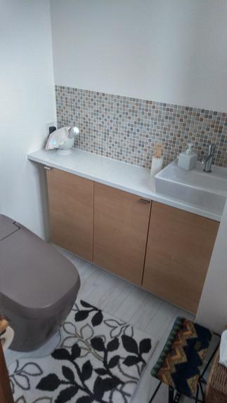 施工後　トイレ編