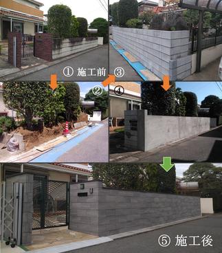 ☆施工前　⇒　施工完了☆