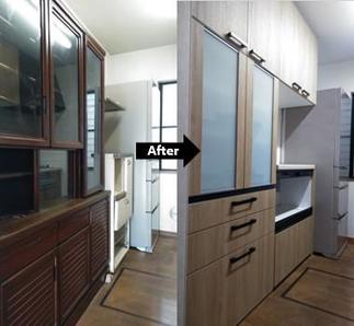 ★カップボードも使い勝手よく♪★